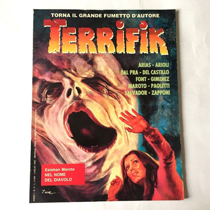 Lotto Fumetti TERRIFIK in italiano 1992 Raro Horror Noir Usati Prima Edizione Cenisio