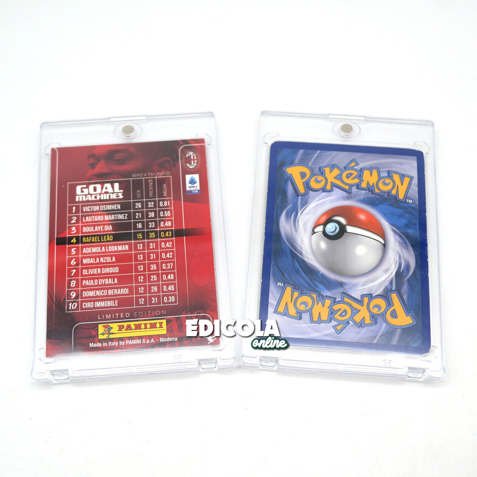 Bustine protettive per carte Digimon con design vintage (confezione da 50) - Italia Bustine protettive per carte Digimon con design vintage (confezione da 50) - Italia