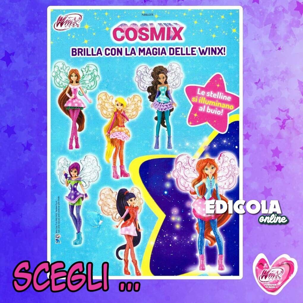 Winx Club da Collezione COSMIX Action Figure Bambola di Bloom Flora Aisha Musa