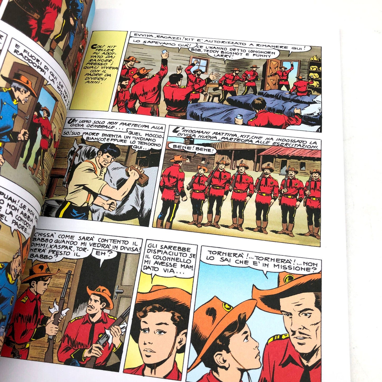 LITTLE RANGERS Western-Comic in Farbe Nr. 1 Gazzetta dello Sport 2022