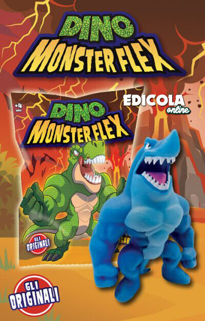 DINO MONSTER FLEX Personnages Monsterflex Dinosaures Monstres extensibles