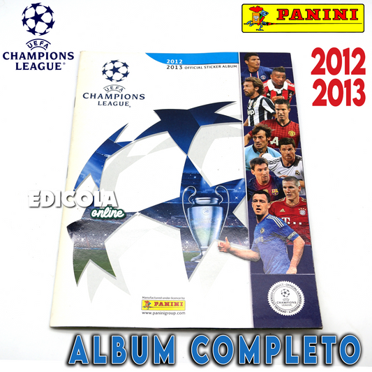 Complete Album of Stickers Footballers Panini CHAMPIONS LEAGUE 2012-13 Uefa 2013