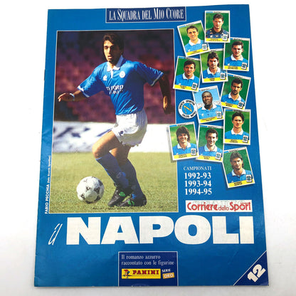 Set 7 Ristampa Album Completo solo Squadra del NAPOLI Figurine Calciatori Panini