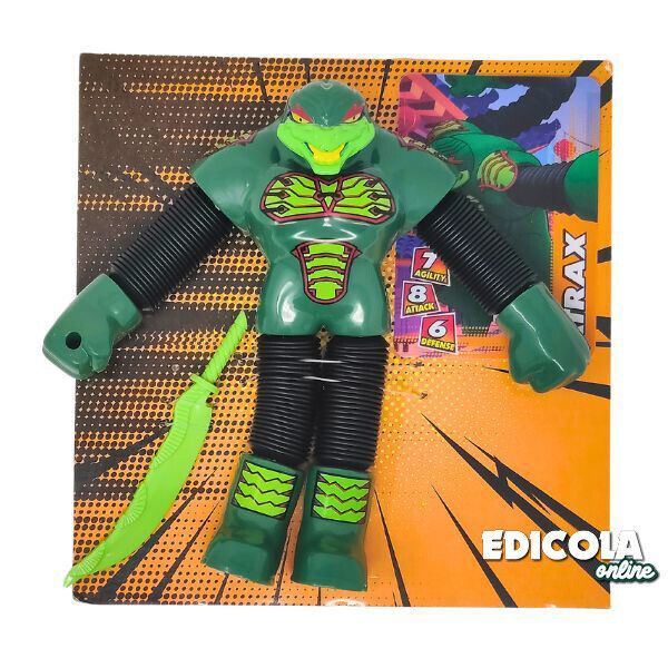 Personaggi WILD WARRIORS NINJA ARMS Allungabili Edicola Sbabam e figure Action