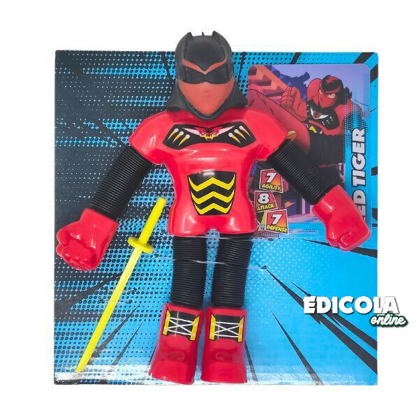 Personaggi WILD WARRIORS NINJA ARMS Allungabili Edicola Sbabam e figure Action