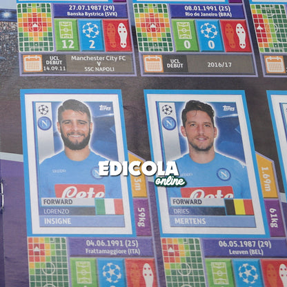 Album complet de stickers joueurs de football LIGUE DES CHAMPIONS 2016-17 Topps UEFA 2017