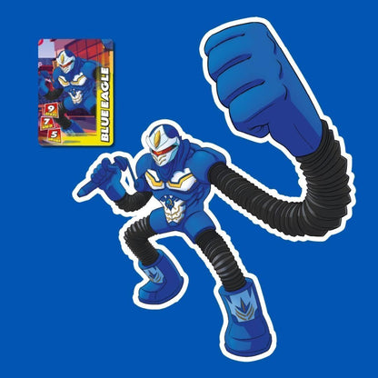 Personaggi WILD WARRIORS NINJA ARMS Allungabili Edicola Sbabam e figure Action