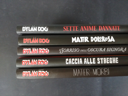 Lotto 5 Fumetti Cartonati di DYLAN DOG Collezione Completa Bao Gigante Variant