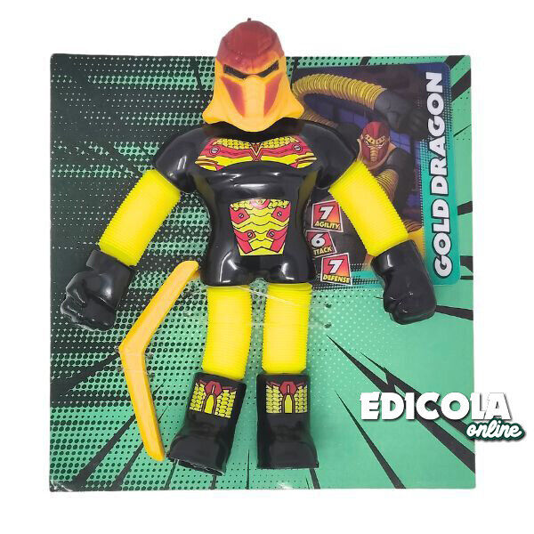 Personaggi WILD WARRIORS NINJA ARMS Allungabili Edicola Sbabam e figure Action