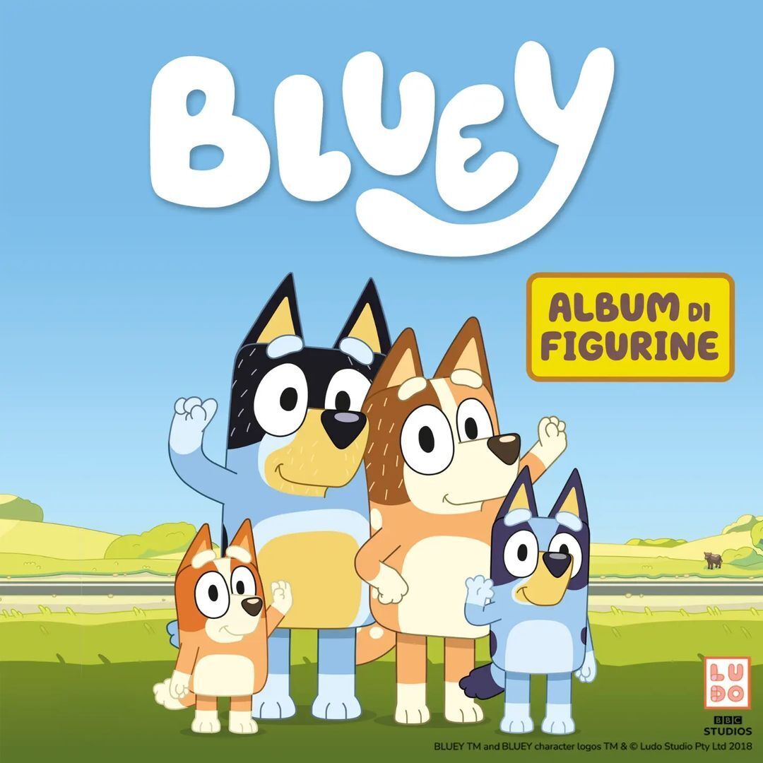 Set Album e/o bustine sigillate di Figurine BLUEY 2024 Sticker