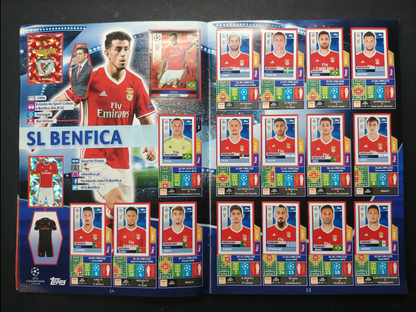 Album complet de stickers joueurs de football LIGUE DES CHAMPIONS 2016-17 Topps UEFA 2017