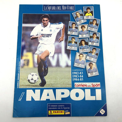 Set 7 Ristampa Album Completo solo Squadra del NAPOLI Figurine Calciatori Panini