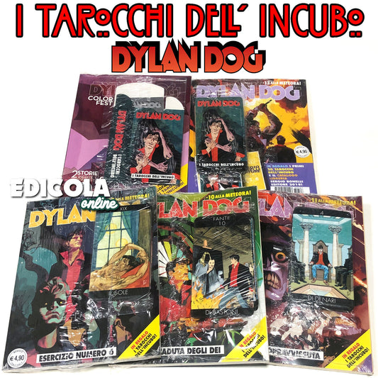 Comics DYLAN DOG NIGHTMARE TAROT 387 388 389 390 Color Fest 28 Coffret