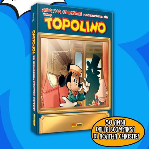 TOPOLIBRO :  Agatha Christie Raccontata Da Topolino