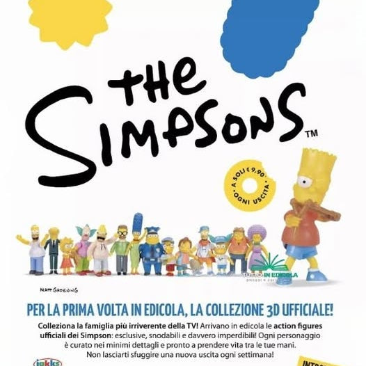 Action Figure Da Collezione Otto Dei Simpson Da 5 Pollici Action Figure Da Collezione Otto Dei Simpson Da 5 Pollici