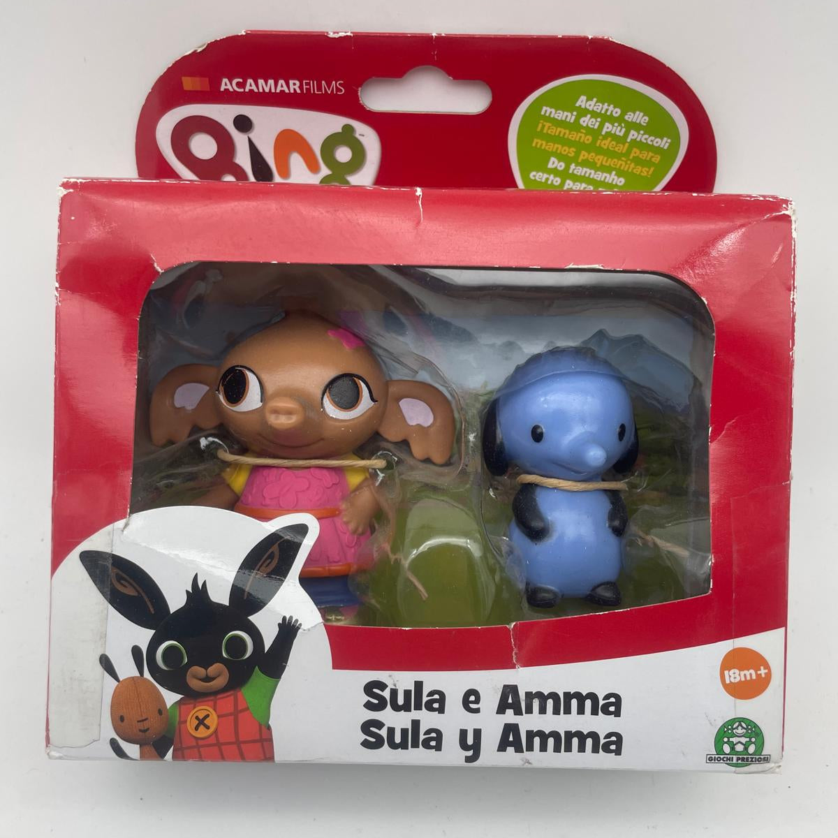 Set 2 Mini Personaggi Bing divertimento per i più piccoli 6 cm