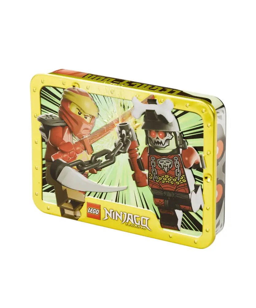 Rivista LEGO NINJAGO LEGACY n.10 con 2 GIOCHI KAI VS RE DELLE OSSA