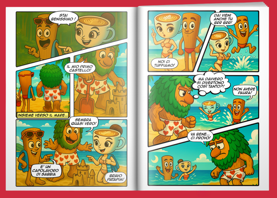 Fumetto THE BRAINROTS - n. 0 numero Zero by Italian Brainrot Comics [Card Gommosoup]