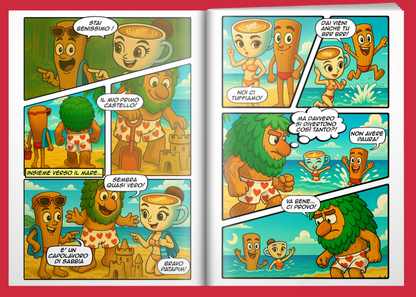 Fumetto THE BRAINROTS - n. 0 numero Zero by Italian Brainrot Comics [Card Gommosoup]