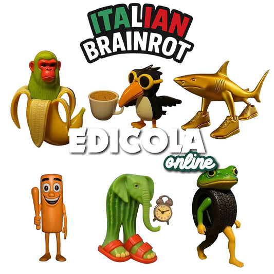 Italian Brainrot - Action Figure 3D