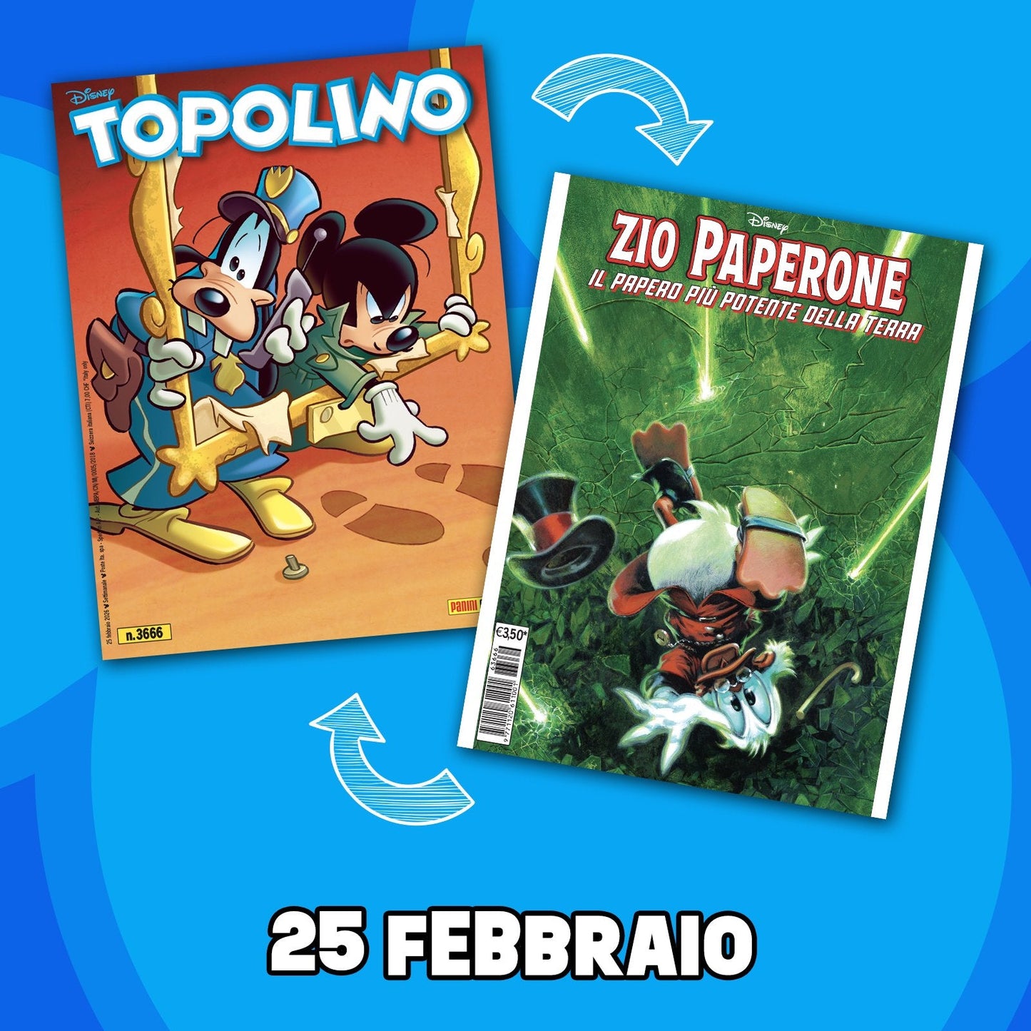 Speciale ZIO PAPERONE il Papero più potente della Terra (Flip Cover di TOPOLINO)