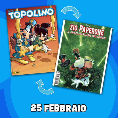 Speciale ZIO PAPERONE il Papero più potente della Terra (Flip Cover di TOPOLINO)