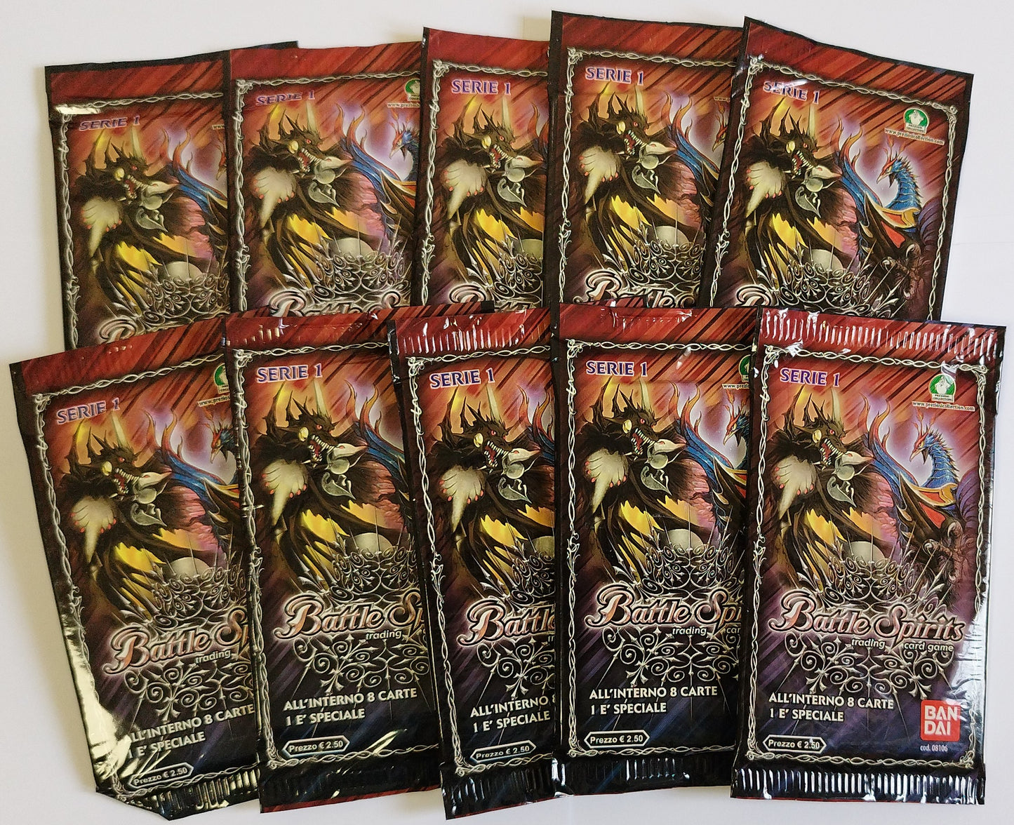 Bustina sigillata di Battle Spirits - Serie 1