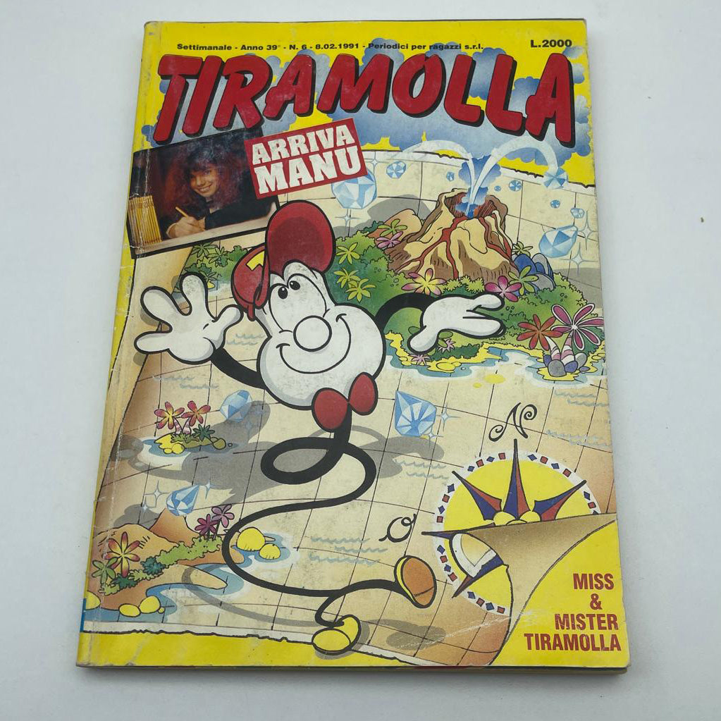 Set 4 Fumetti TIRAMOLLA n.1 2 3 e 6 - Anno 1991 (Usati)