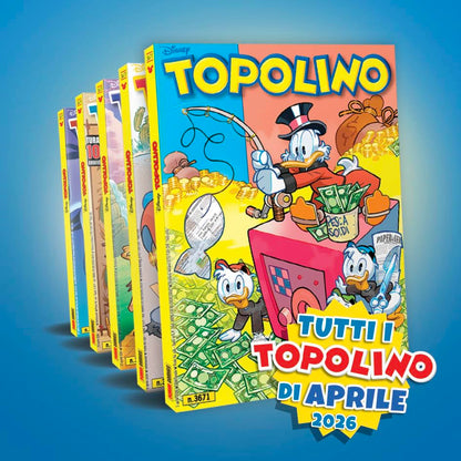 Set fumetti TOPOLINO - Pack Aprile 2026