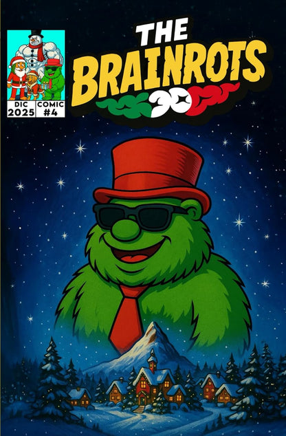 Fumetto in Italiano "The Brainrots" il Comics con i personaggi di Italian Brainrot