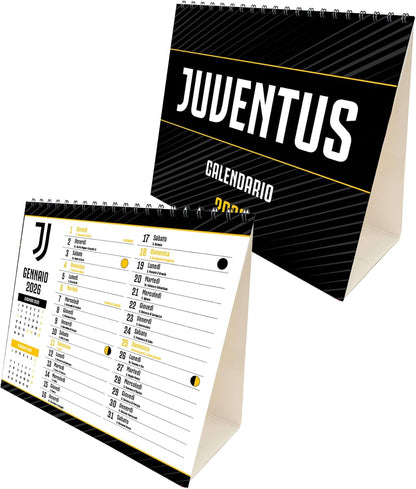 Calendario Verticale Juventus 2026+ Calendario da tavolo 2026 13 mesi - Prodotto Ufficiale