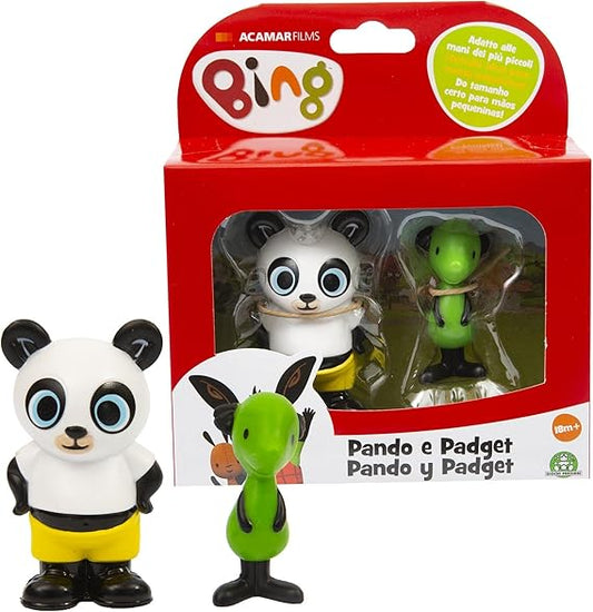 Set 2 Mini Personaggi Bing divertimento per i più piccoli 6 cm