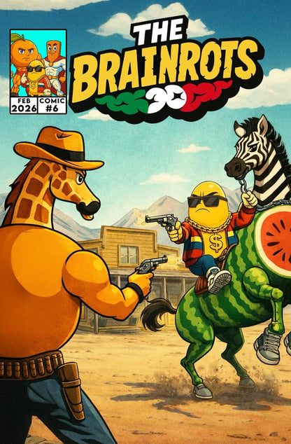 Fumetto The Brainrots n. 6 (Febbraio 2026)