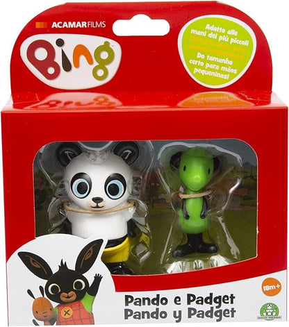 Set 2 Mini Personaggi Bing divertimento per i più piccoli 6 cm