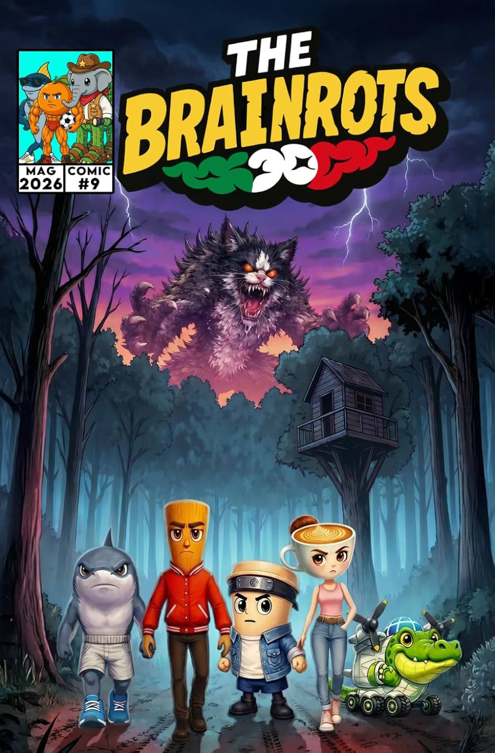 Fumetto The Brainrots n. 9 (Maggio 2026)