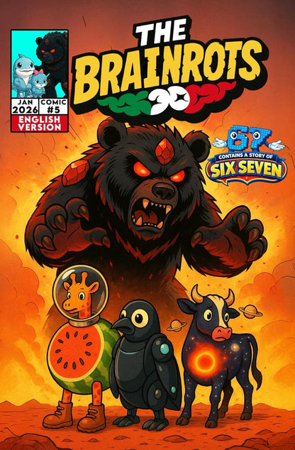 Fumetto The Brainrots n. 5 (Gennaio 2026)