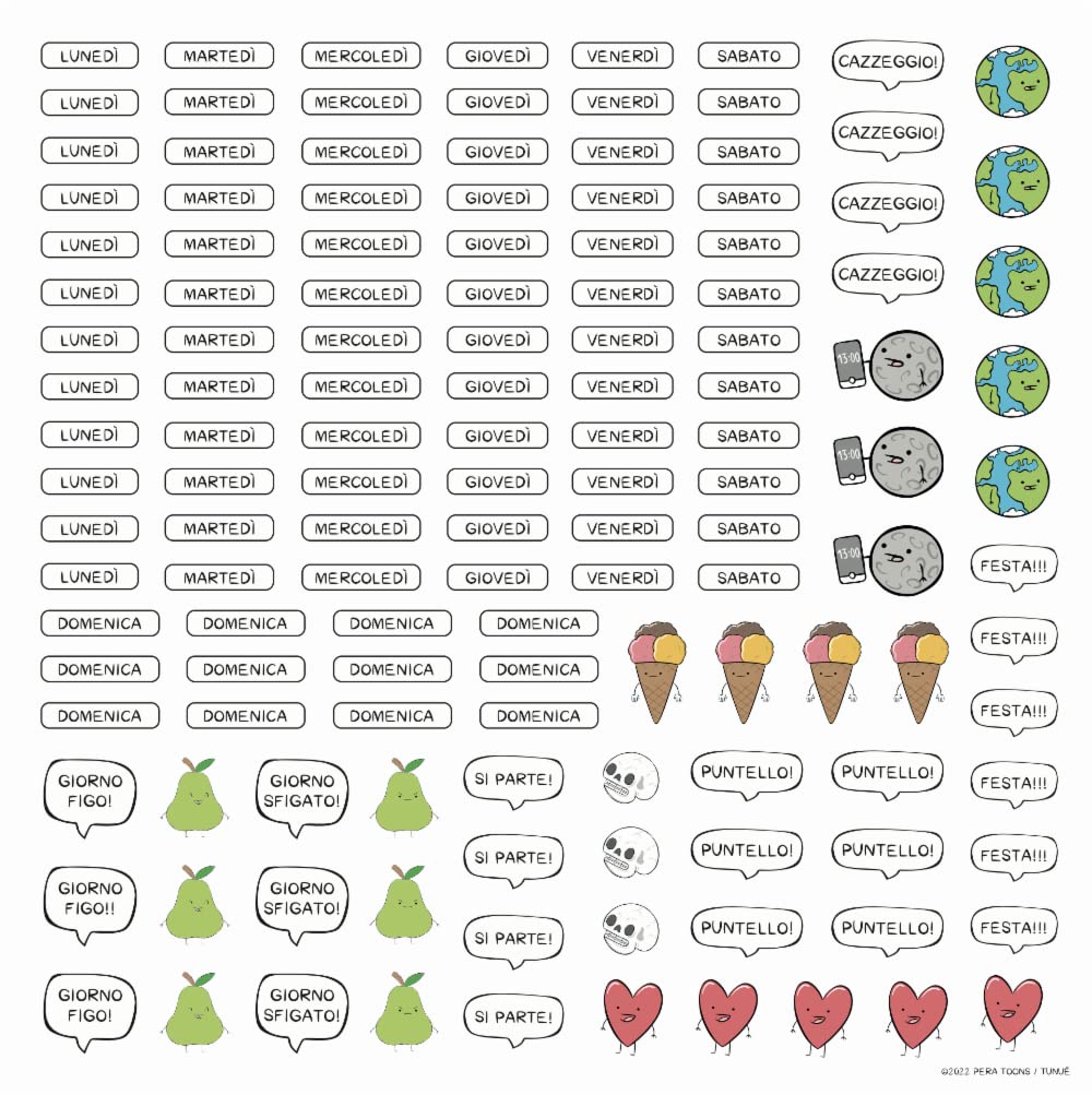 Calendario Pera Toons 2026 Peratoons