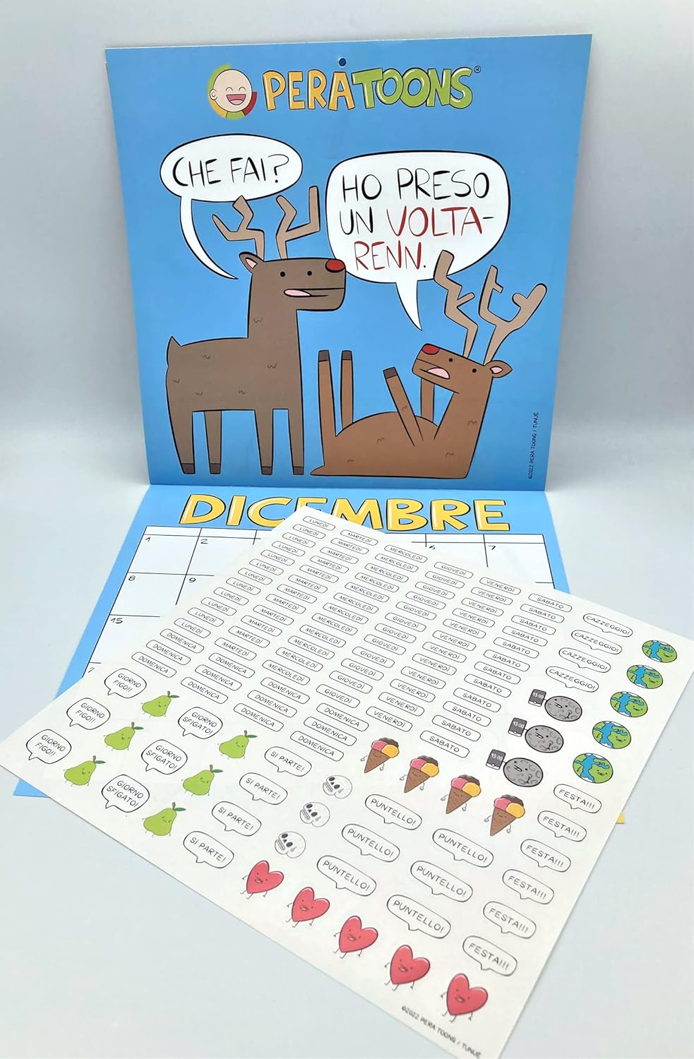 Calendario Pera Toons 2026 Peratoons