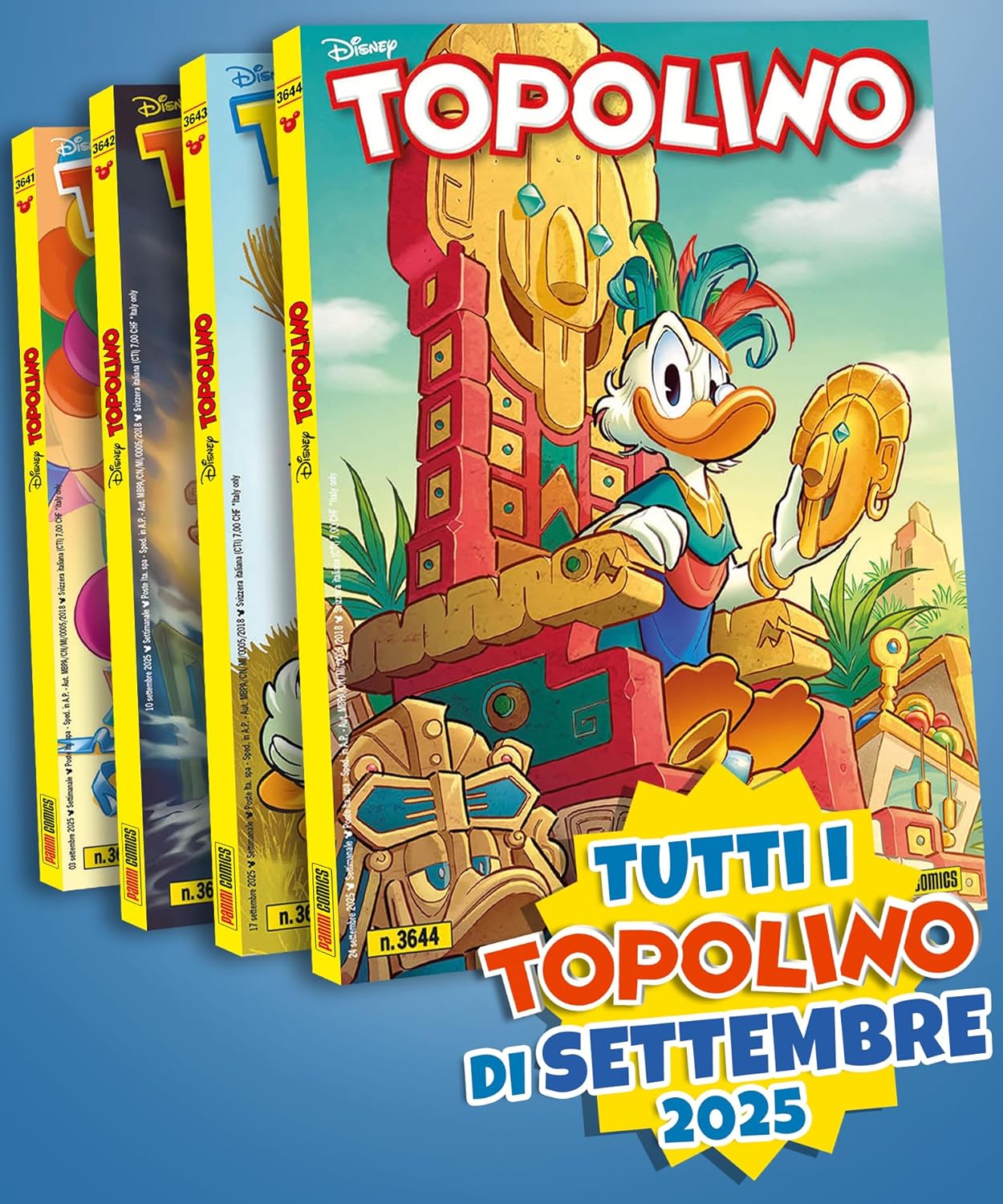 Set fumetti TOPOLINO - Pack Settembre 2025