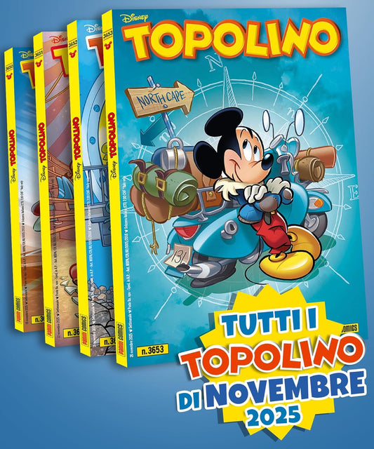 Set fumetti TOPOLINO - Pack Novembre 2025