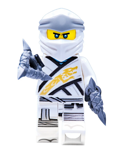 Rivista LEGO NINJAGO LEGACY n.4 con 2 ZANE VS. WYPLASH