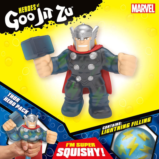 Heroes of Goo Jit Zu - Marvel Hero - Thor Action Figure Squisky