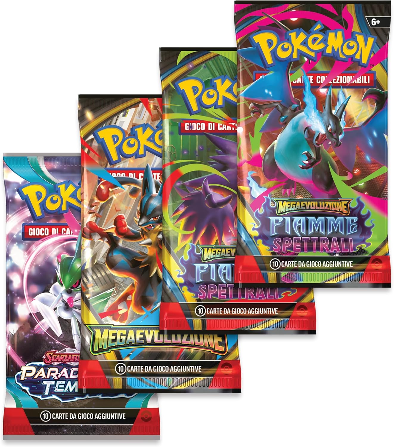 Pokémon: scatola da collezione Mega Charizard/Mega Charizard X-ex del GCC Pokémon