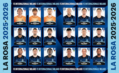 Album Vuoto + 50 bustine di Figurine Inter 2025-2026 - Prodotto Ufficiale