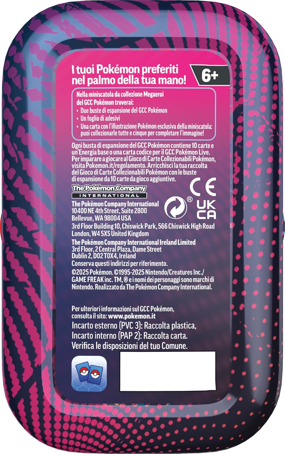 Pokemon TCG Collezione miniscatola da collezione Megaeroi (Mega Gardevoir) del GCC Pokémon- ITA ITALIANO