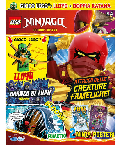 Rivista LEGO NINJAGO n.2 - LLOYD + DOPPIA KATANA