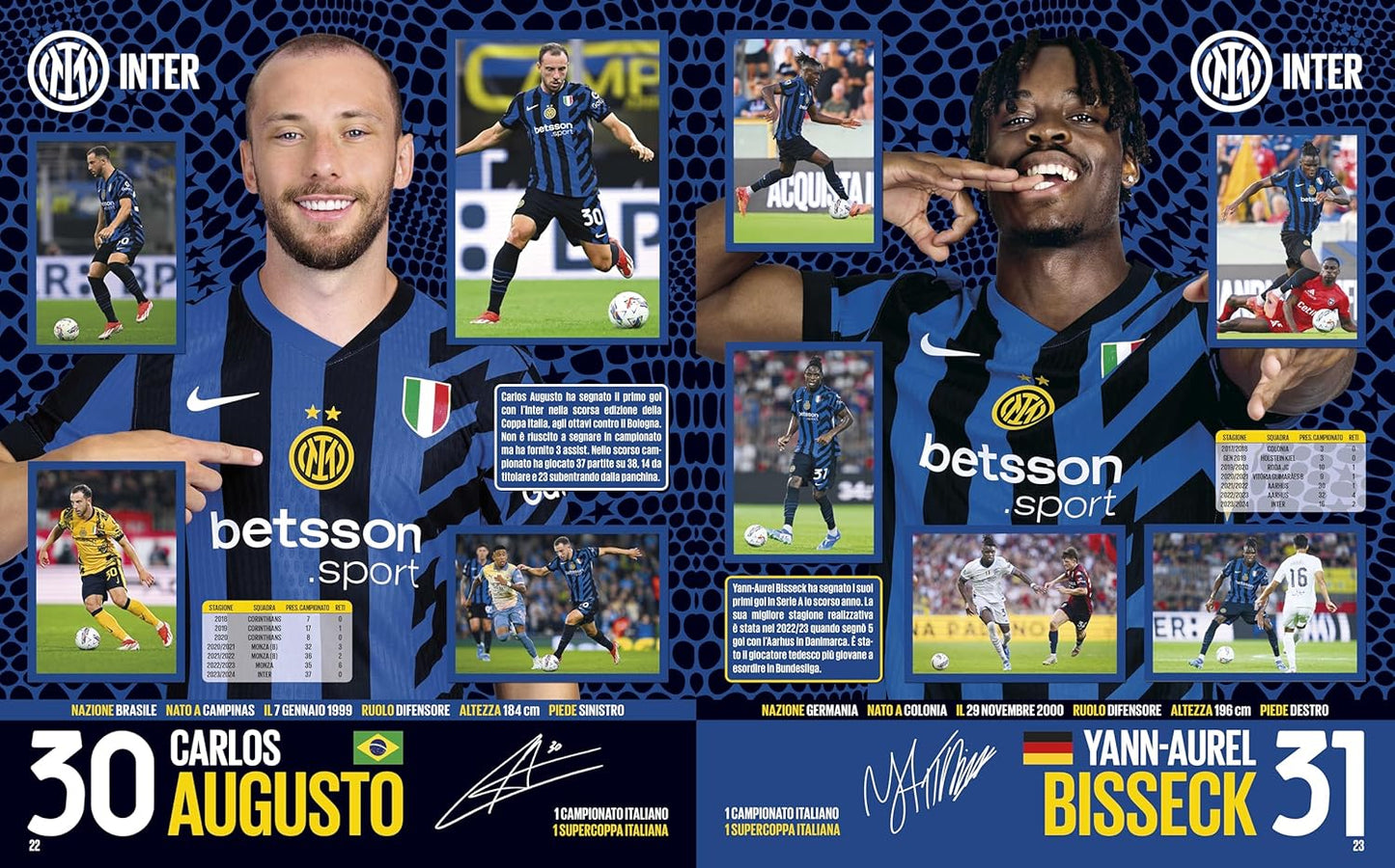 Album Vuoto + 50 bustine di Figurine Inter 2024-2025 - Prodotto Ufficiale