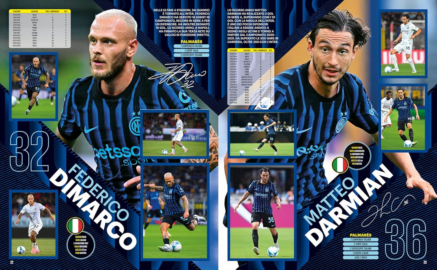 Album Vuoto + 50 bustine di Figurine Inter 2025-2026 - Prodotto Ufficiale