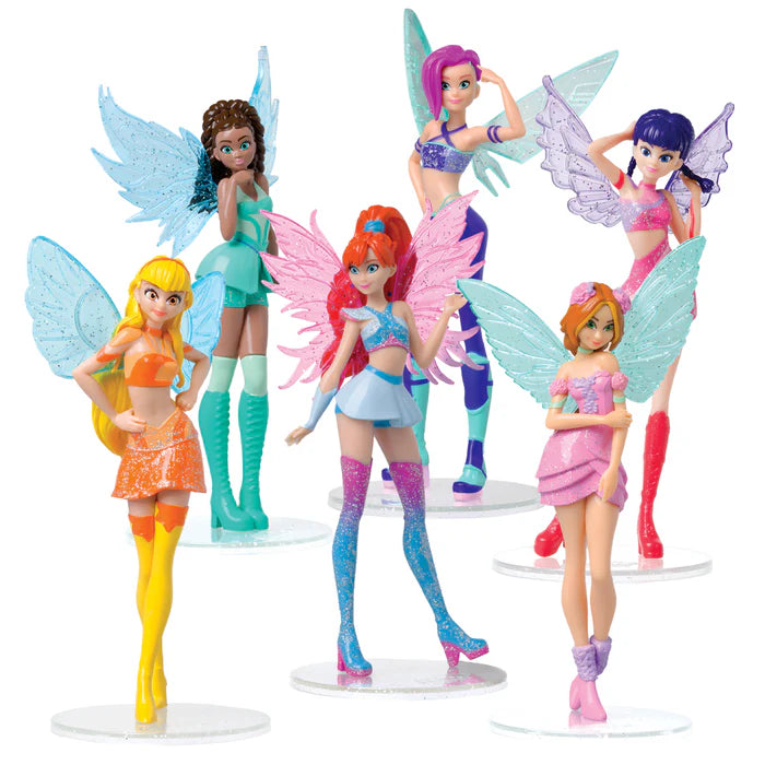Winx Club Sammlerstück SIRENIX Actionfigur Bloom Doll Flora Aisha Musa