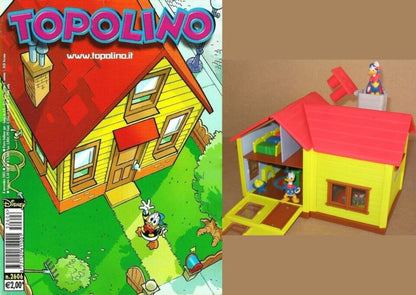 Coffret Complet 6/6 : UNCLE DADDY'S HOUSE avec les comics Mickey Mouse et Paperinik